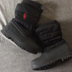 Boys polo snow boots